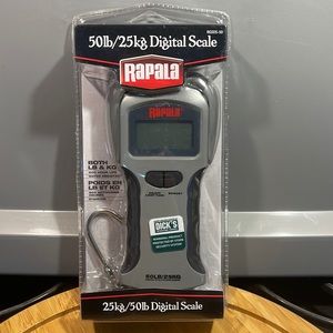 Rapala 50lb Digital Scale 25kg  NEW IN PACKAGE